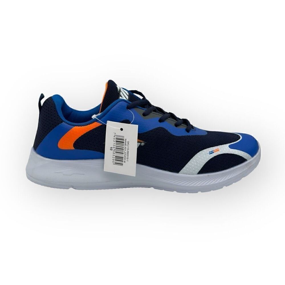 NWT Avia Jover Navy/Orange/White Athletic Sneakers Mens Size 10